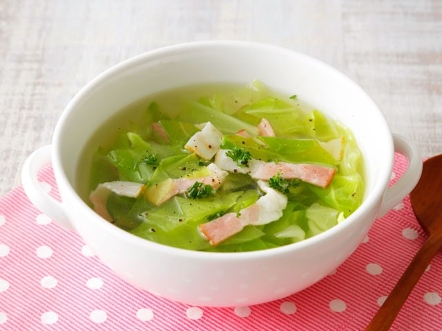 Cabbage and Bacon Soup|Recipe|Kamada America